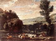 Landscape with Shepherds and Sheep  gftry BONZI, Pietro Paolo